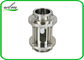Straight / Inline Tabung Tri Clamp Sight Glass Untuk Sanitary Stainless Steel Fittings