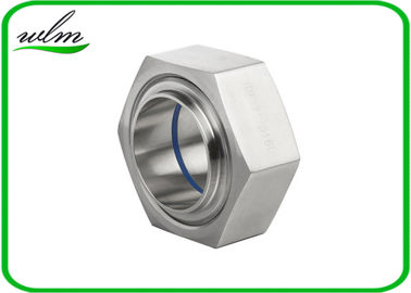 ISO2853 Higienis Stainless Steel Union Coupling Hexagon Nut Type 1 Inch-4 Inch Ukuran