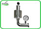 Adjustable Automatic Relief Valve / Sanitary Union Exhaust Pressure Valve